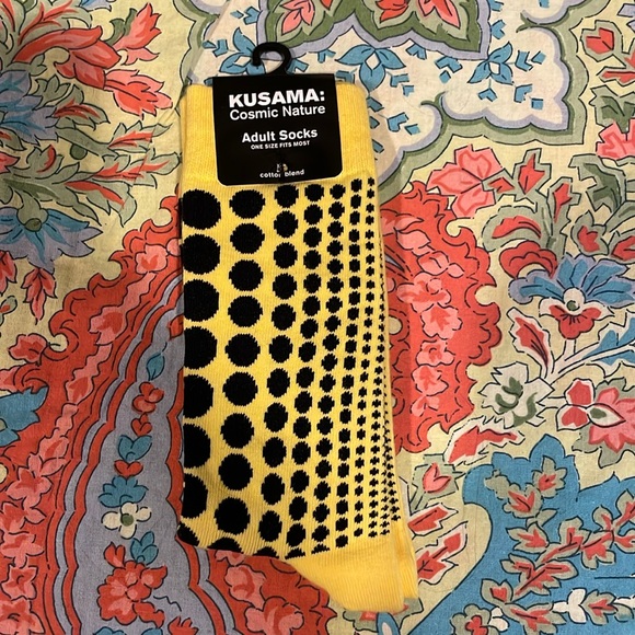 Accessories - Yayoi Kusama Cosmic Nature Adult Socks NWT